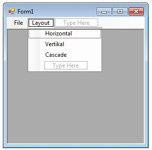 [Visual Basic.NET] Membuat MDI Child pada sebuah Form